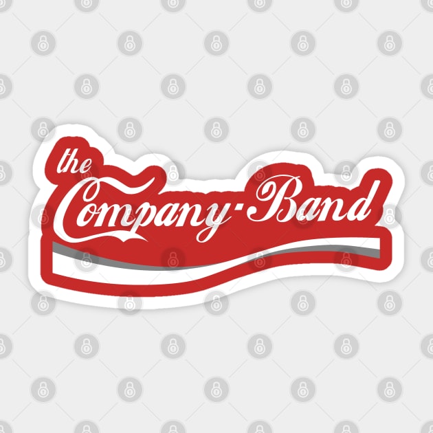 The Company Band Sticker by KidCrying